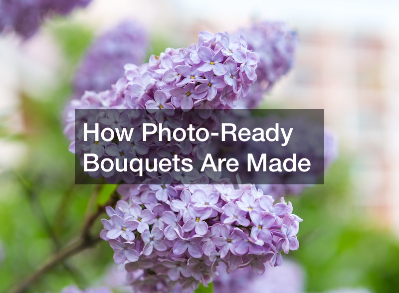 How Photo-Ready Bouquets Are Made